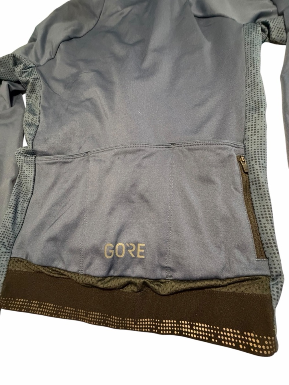 GORE-TEX Wear Navy Blue Full-Zip Cycling Jacket Womens Small - Picture 8 of 10